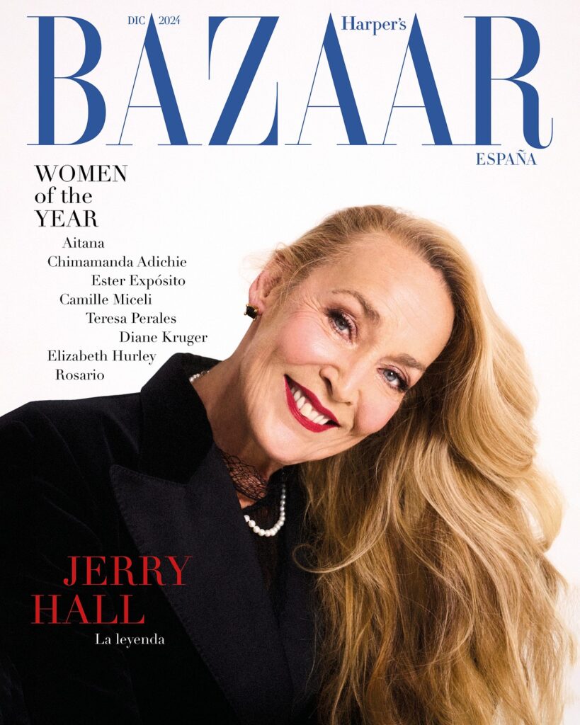 Jerry Hall super model