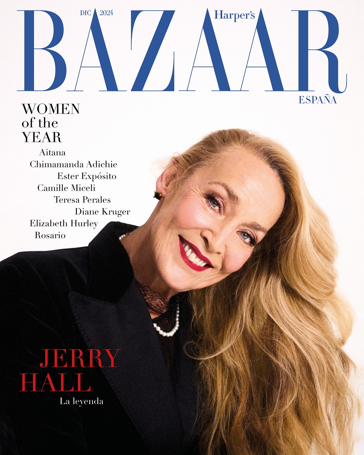 Jerry Hall super model